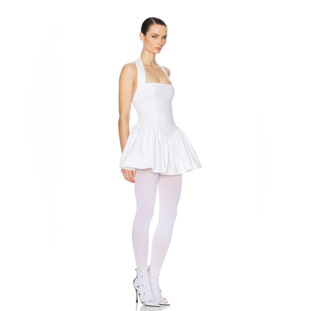 Helsa White Halter Dress - Picture 2 of 3